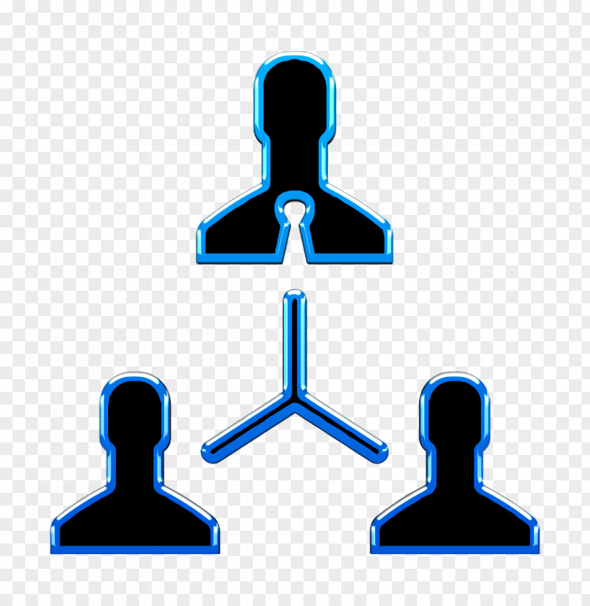 People Icon Networking Human Silhouette PNG