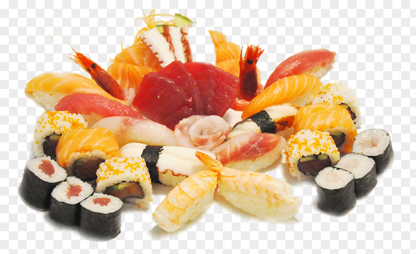 Takeaway Sushi Japanese Cuisine Sashimi California Roll Asian PNG