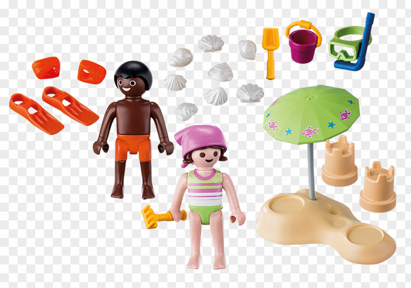 Toy Playmobil 5382 Boy With Kart Special Pirate Treasure Beach PNG