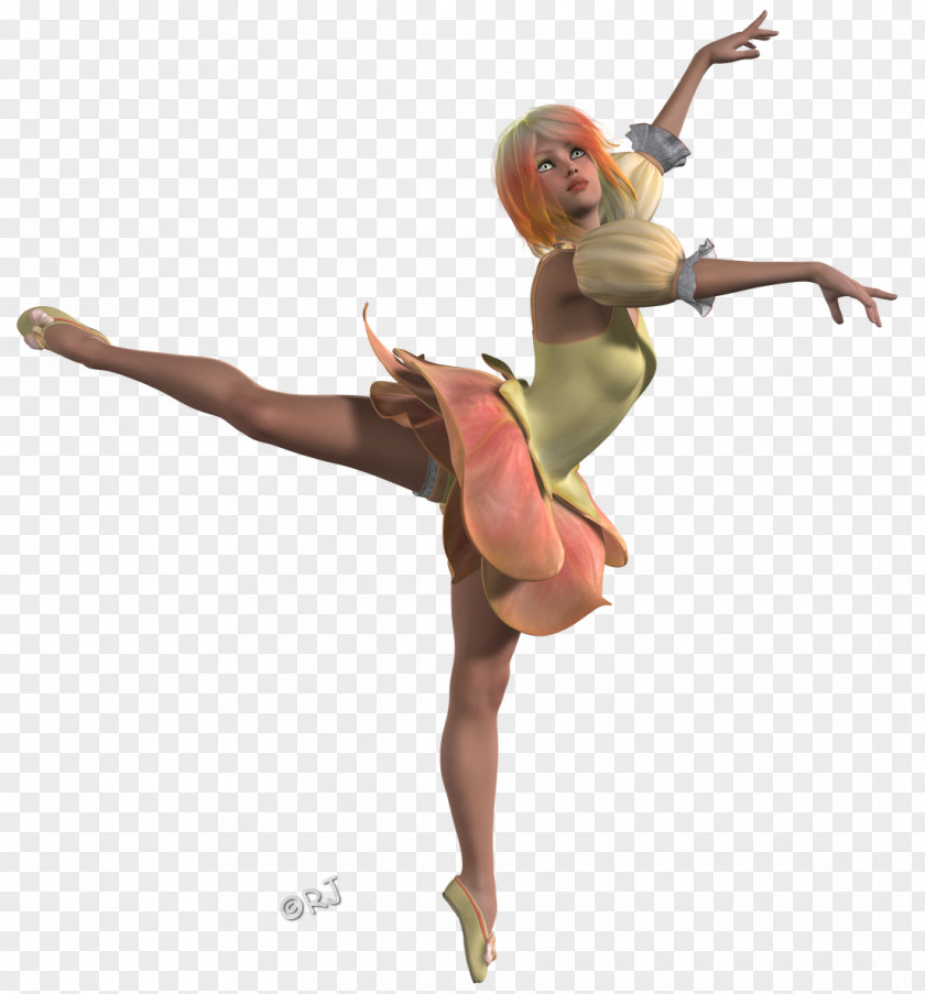 Amarillo By Morning Modern Dance Figurine PNG