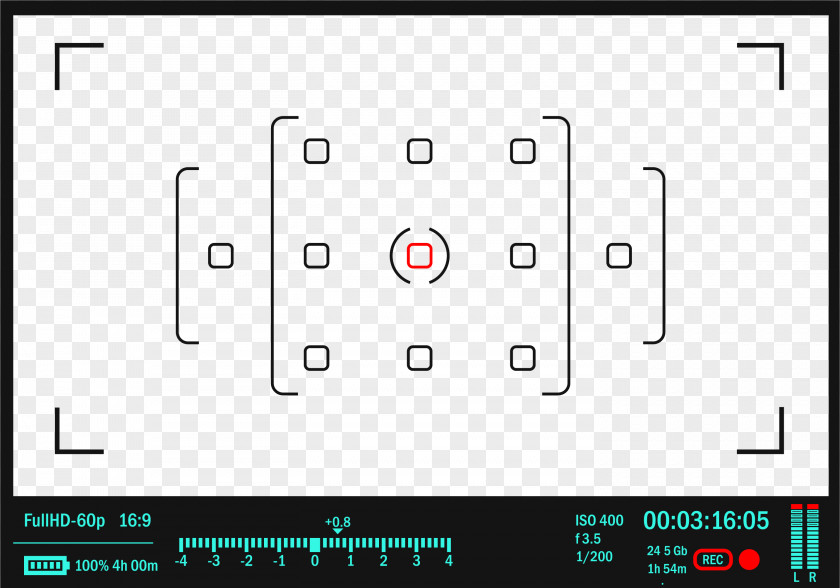 Camera Viewfinder Icon PNG