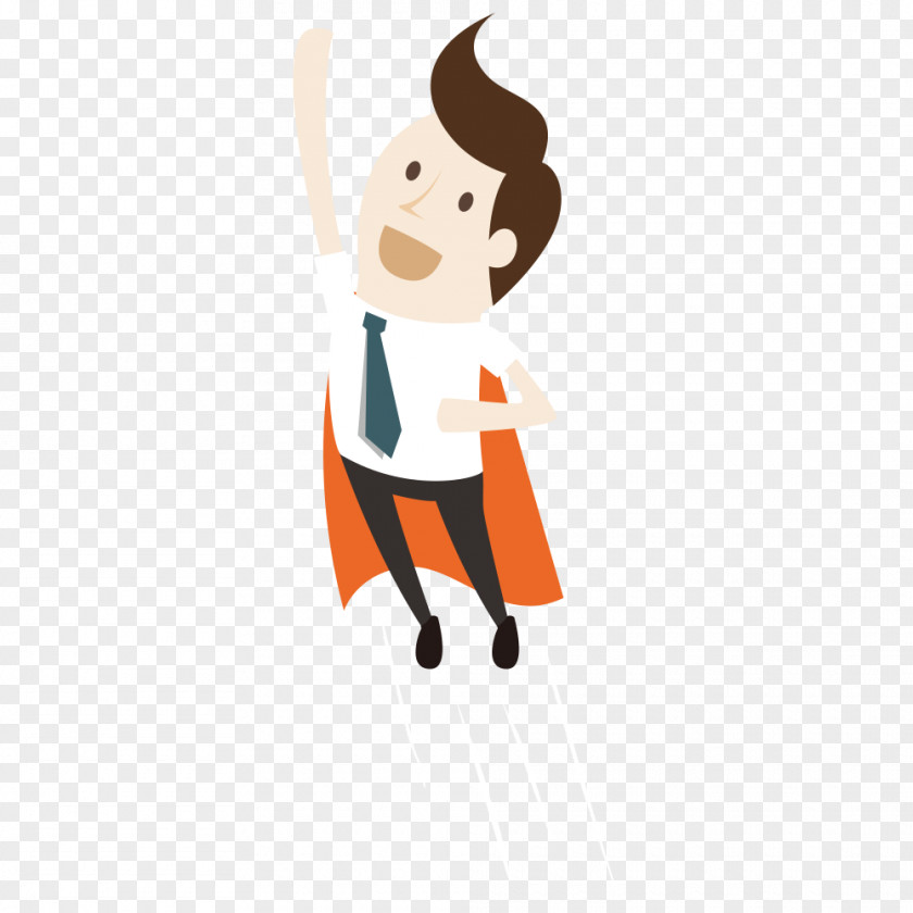 Cartoon Superman Clark Kent Supergirl Illustration PNG