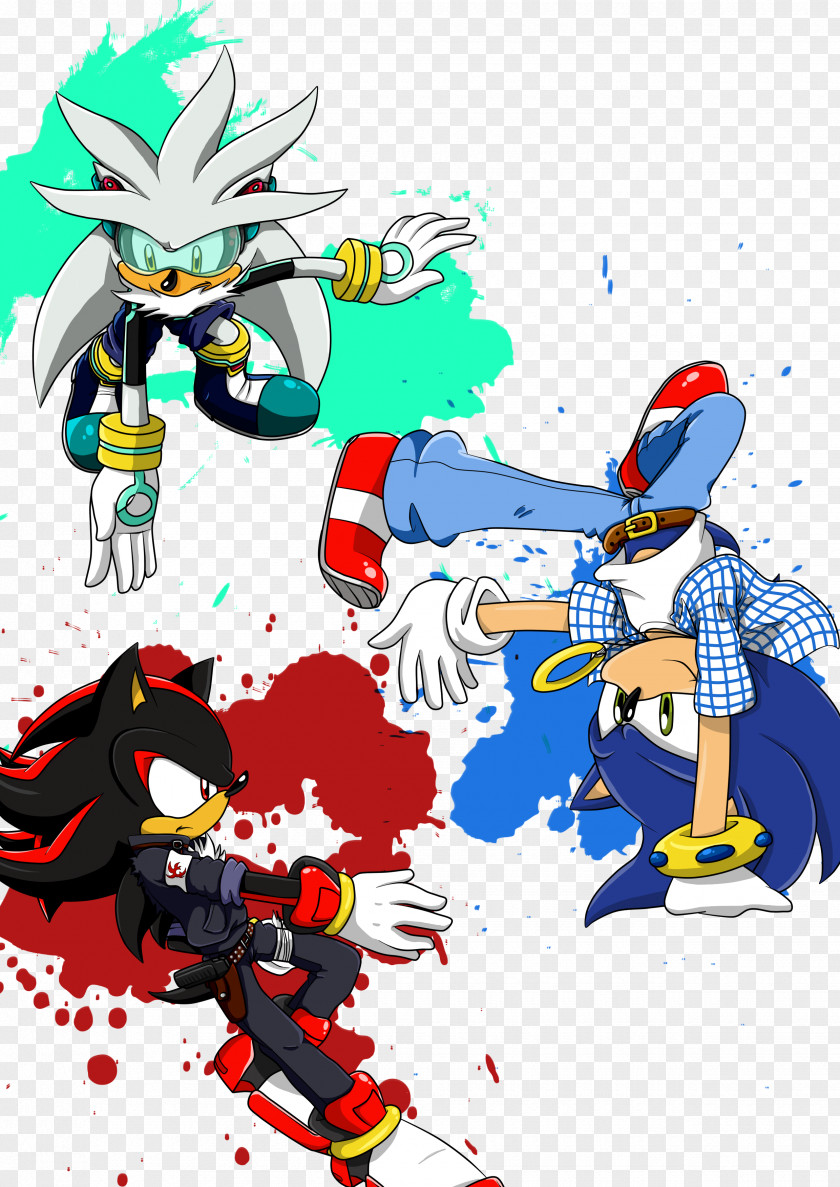 Knuckles The Echidna Silver Hedgehog Sonic Fan Art PNG