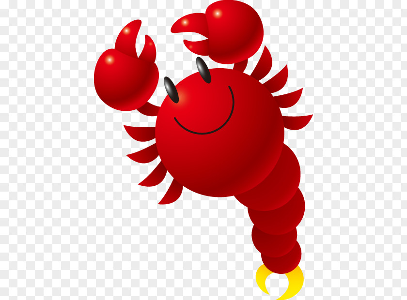 Lobster Scorpion Crab Cartoon Clip Art PNG
