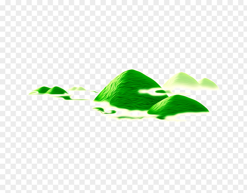 Mountain Peak Green Tea China PNG