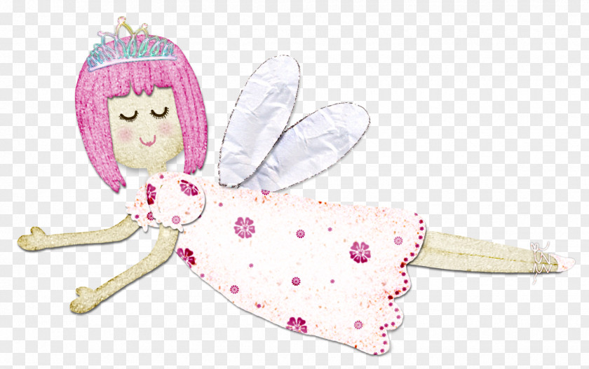 Angel Cartoon Stuffed Toy Illustration PNG