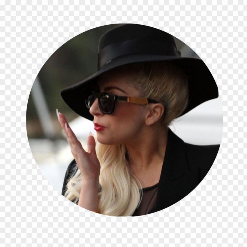 Circulo Lady Gaga Born This Way Sun Hat Eyewear Headgear PNG
