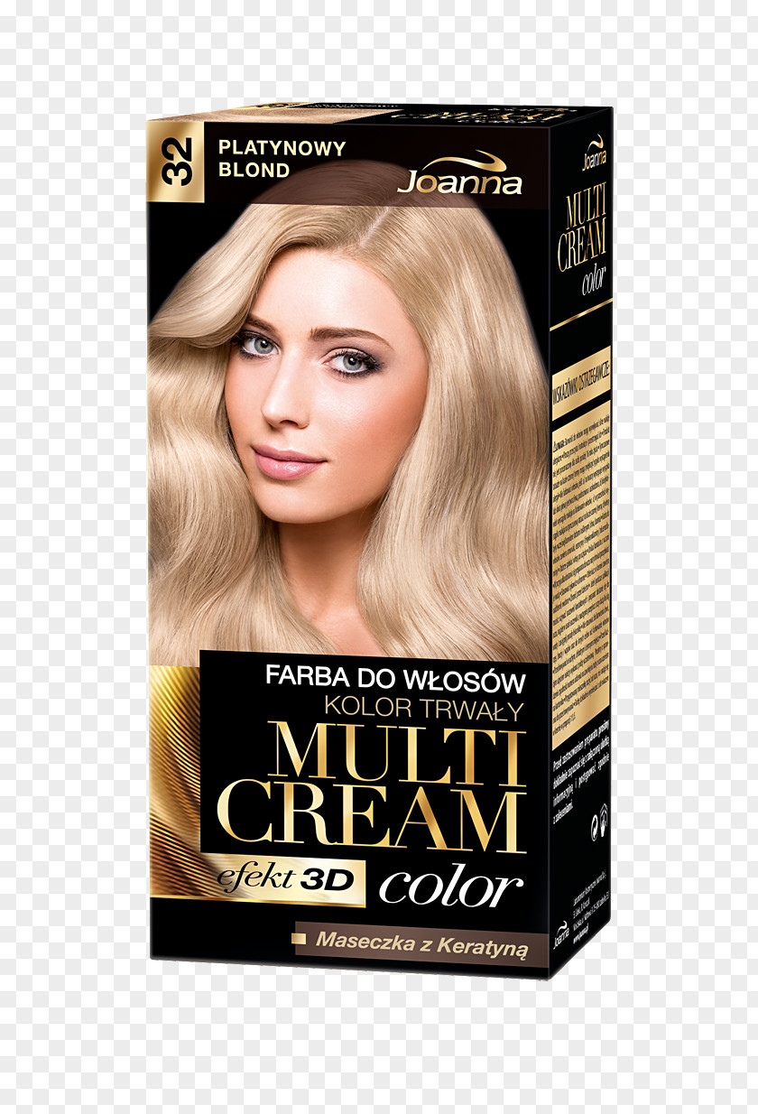 Hair Color Cream Blond Paint PNG