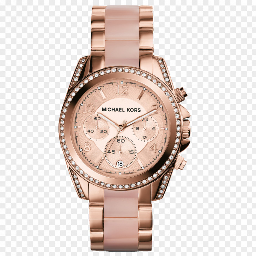 Watch Chronograph Jewellery Bracelet Rose PNG