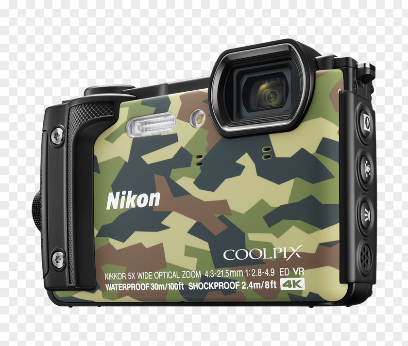Camera Point-and-shoot Nikon COOLPIX W100 AW130 PNG