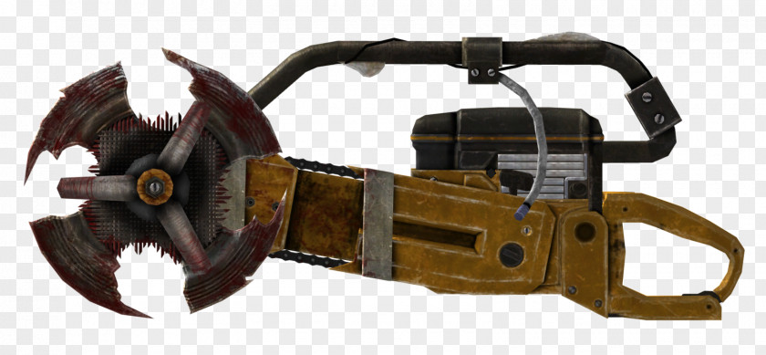 Chainsaw The Pitt Melee Weapon Fallout: New Vegas Video Game PNG