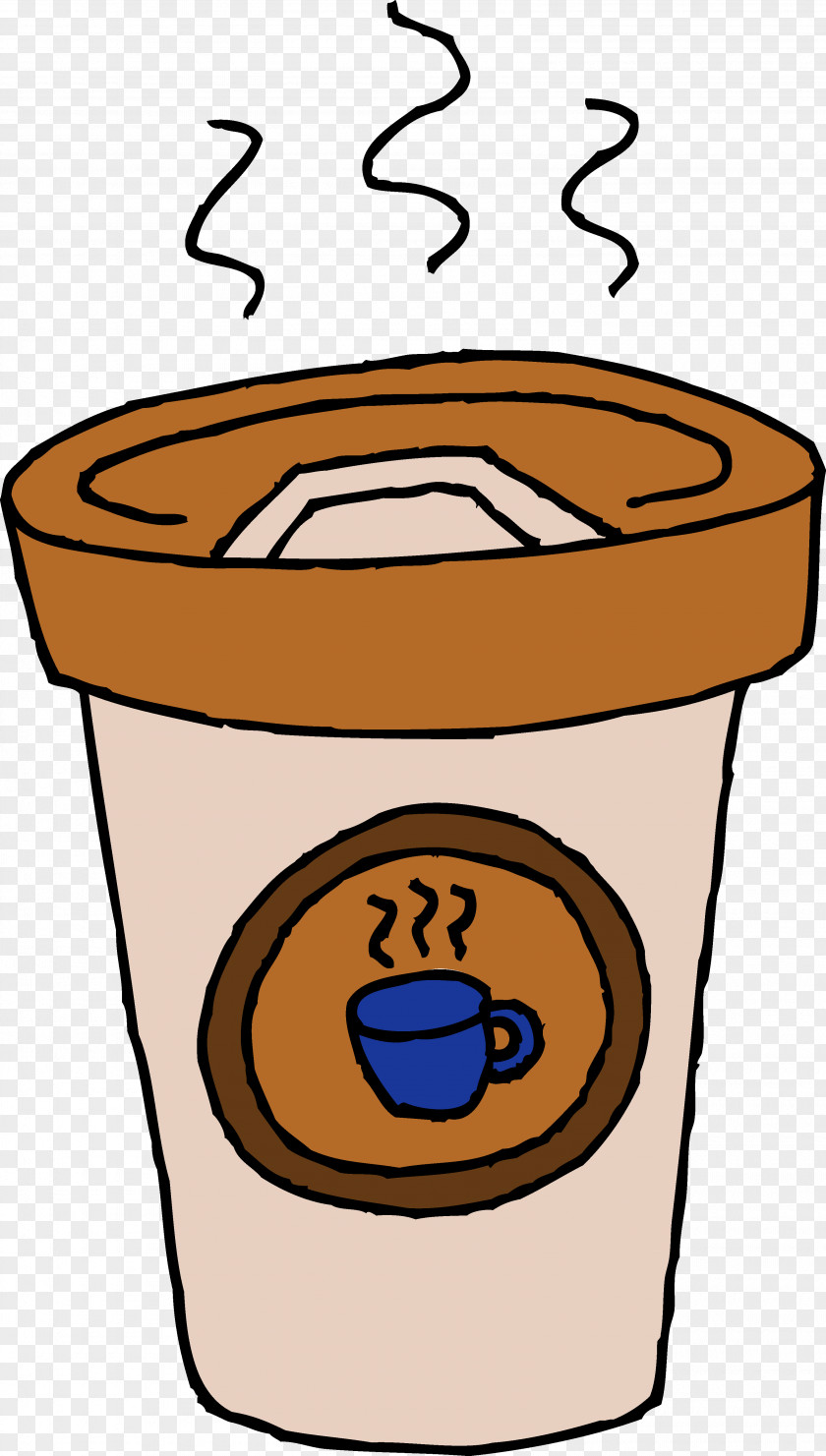 Free Coffee Cup Clipart Milk Latte Clip Art PNG