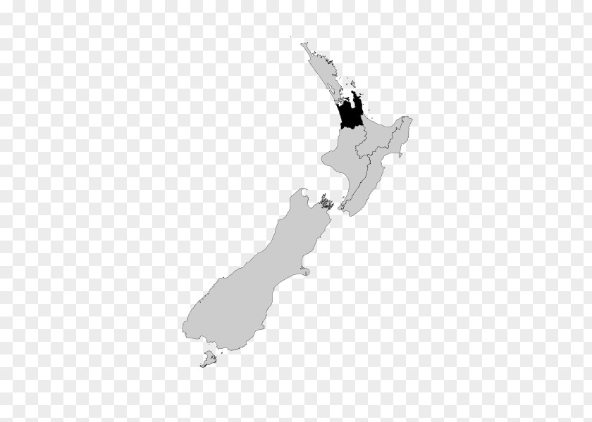 Map Hauraki-Waikato Auckland Nelson Te Tai Hauāuru PNG
