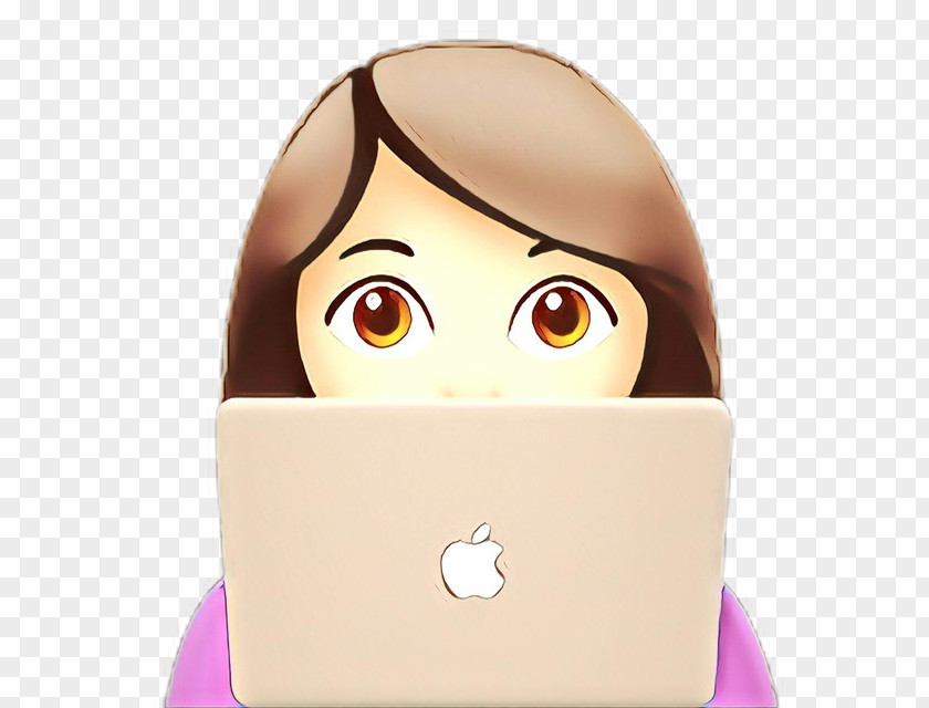 Smile Ear Apple Color Emoji Human Skin Light Woman PNG
