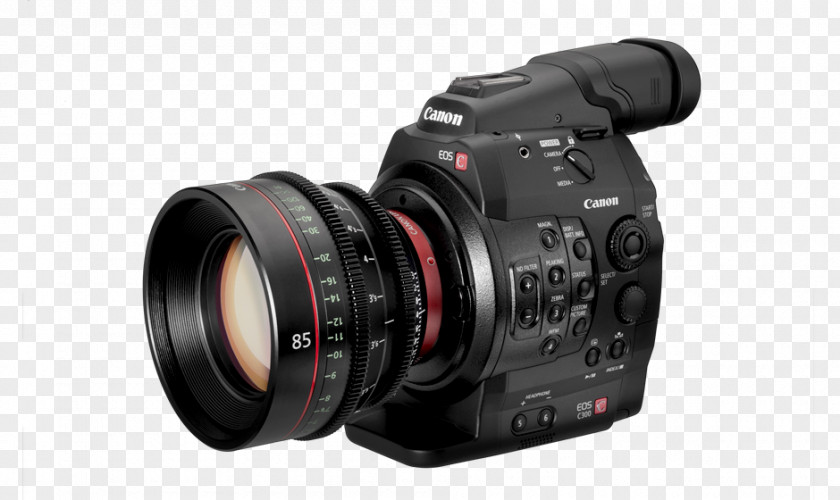 Camera Canon EOS C300 Mark II EF Lens Mount Cinema PNG