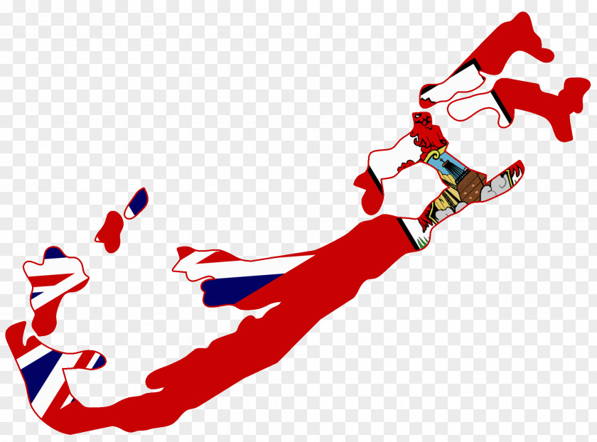Flag Pull Element Of Bermuda Map British Overseas Territories PNG