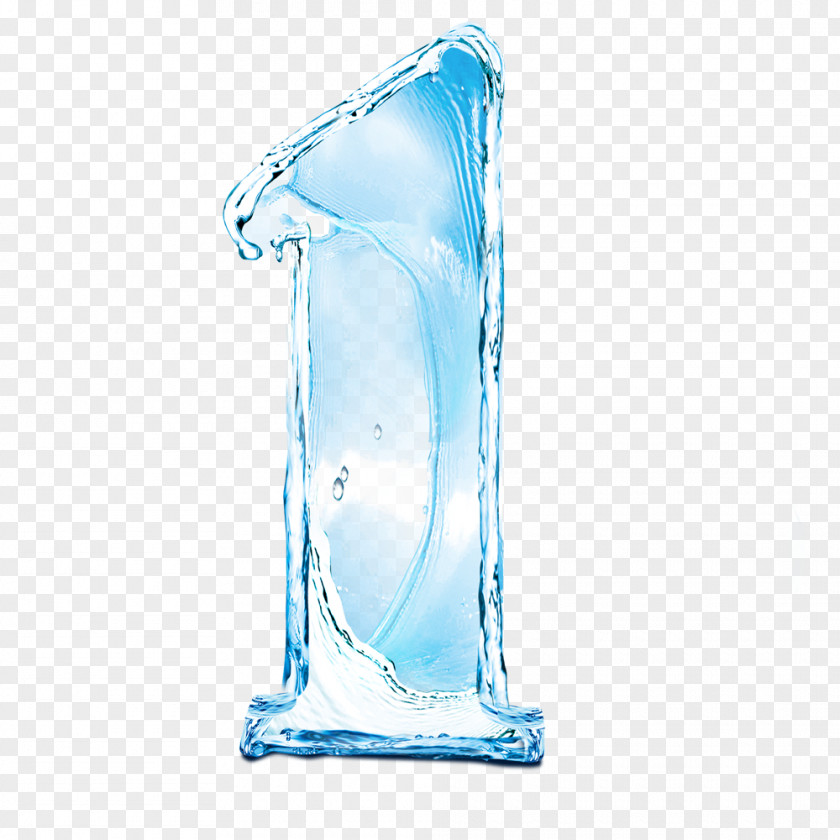 Ice Figures Cube Number Melting PNG