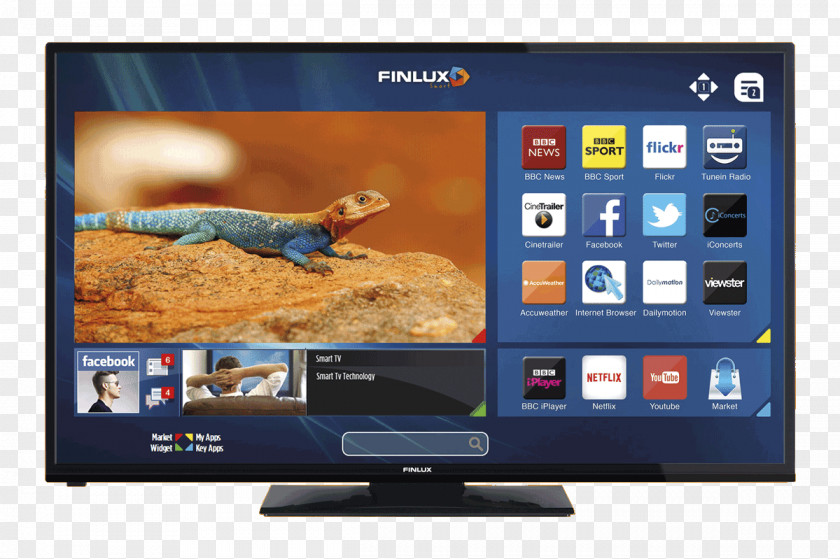 Tv Smart LED-backlit LCD Television Set TV High-definition PNG