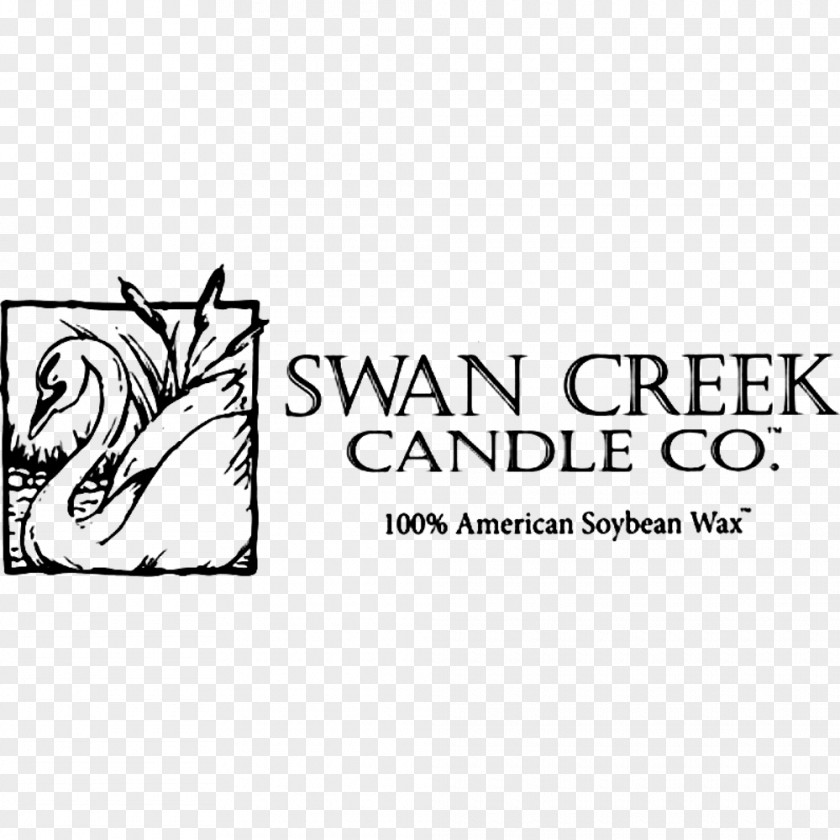 Candle Swan Creek Logo Soy Business PNG