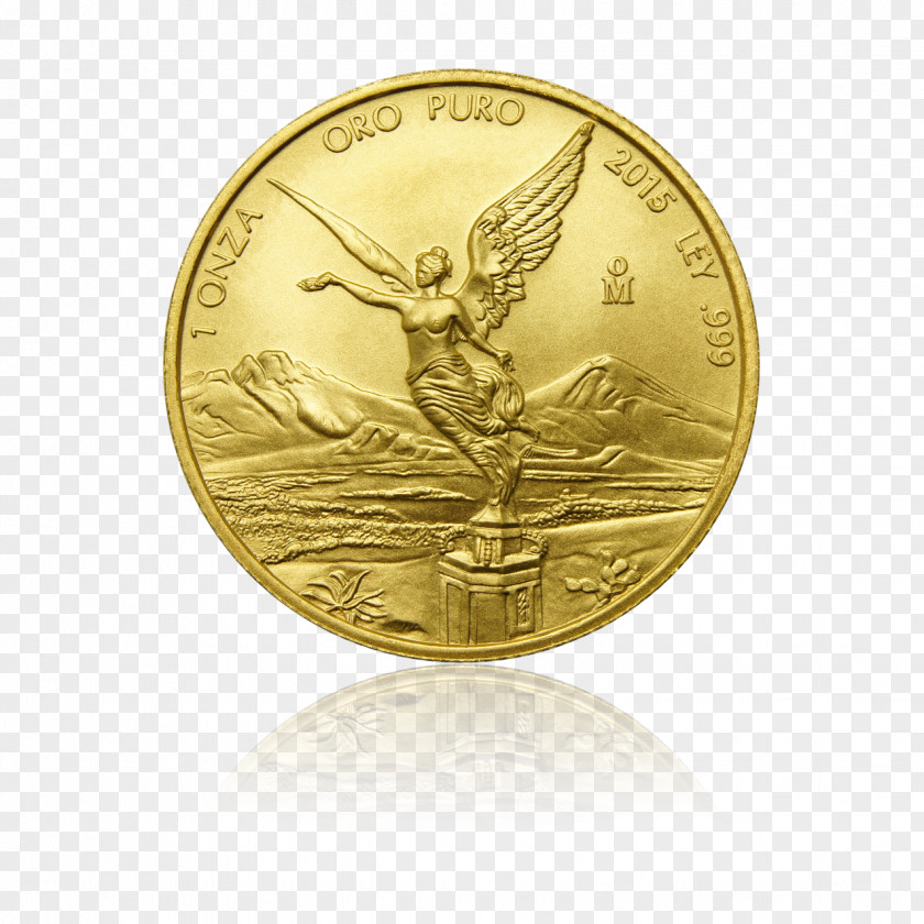 Coin Gold Mexico Libertad PNG