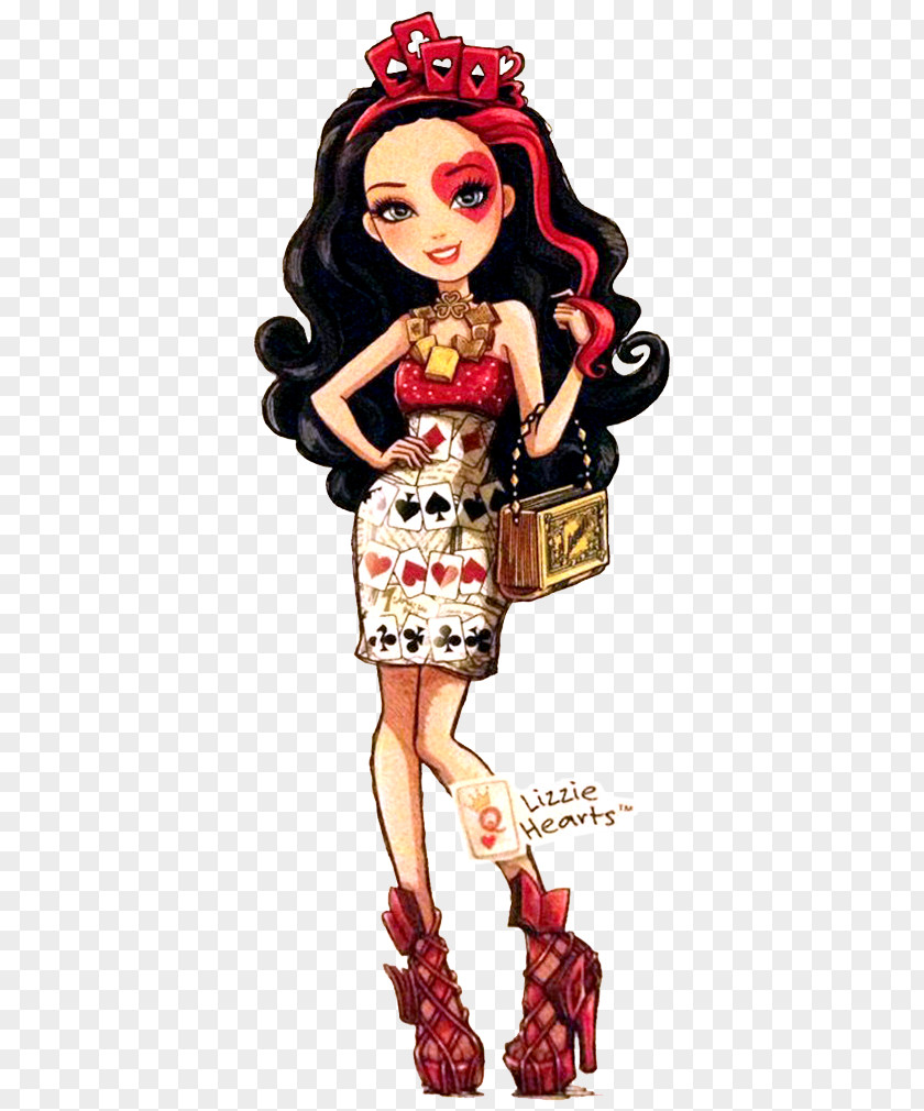 Lizzie Queen Of Hearts Ever After High Cheshire Cat Wikia PNG