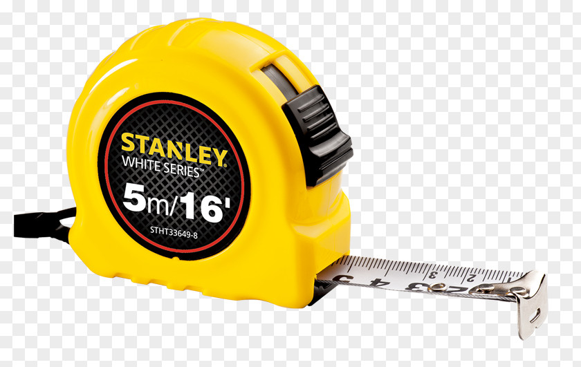 Tape Measures Stanley Hand Tools Black & Decker PNG