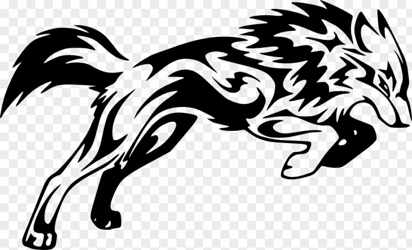 Tribes Gray Wolf Tattoo Coyote Tribe Clip Art PNG