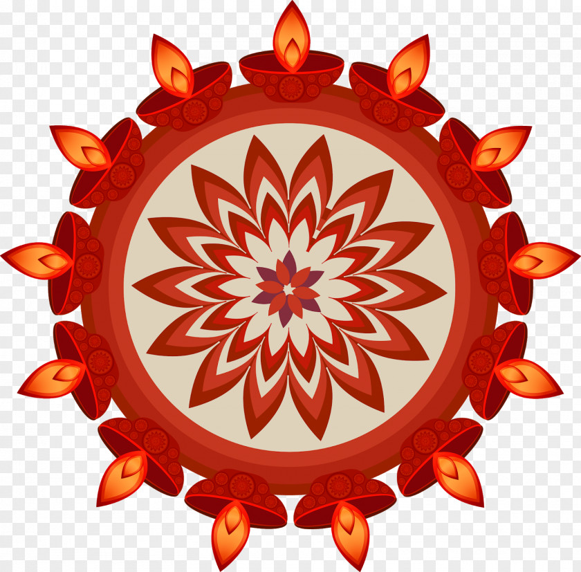 Diwali Rangoli Vector Graphics Image Kolam PNG