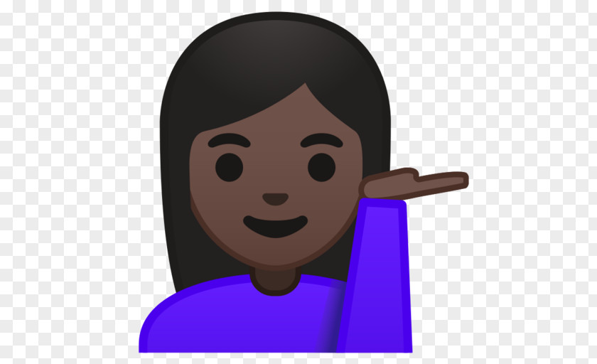 Emoji Dark Skin Human Color Emojipedia PNG