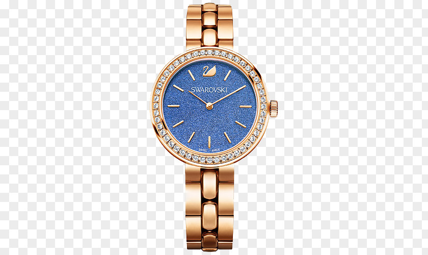 Gold Diamond Watches Watch Swarovski AG Bracelet Plating PNG