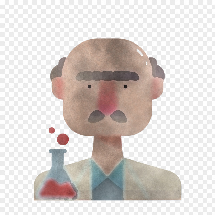 Nose Head Cartoon Figurine Animation PNG