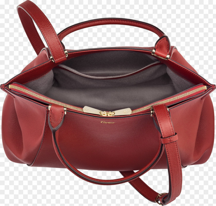 Span And Div Handbag Leather Red Calf PNG