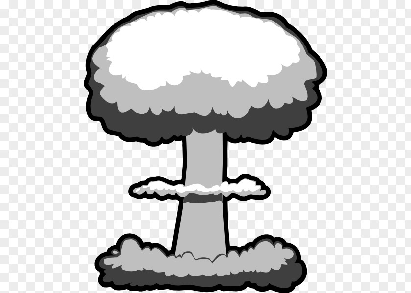 Atomic Explosion Clipart Nuclear Weapon Bomb Clip Art PNG