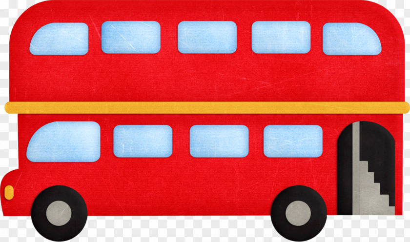 Double-deck Double-decker Bus Model Car Motor Vehicle Game PNG