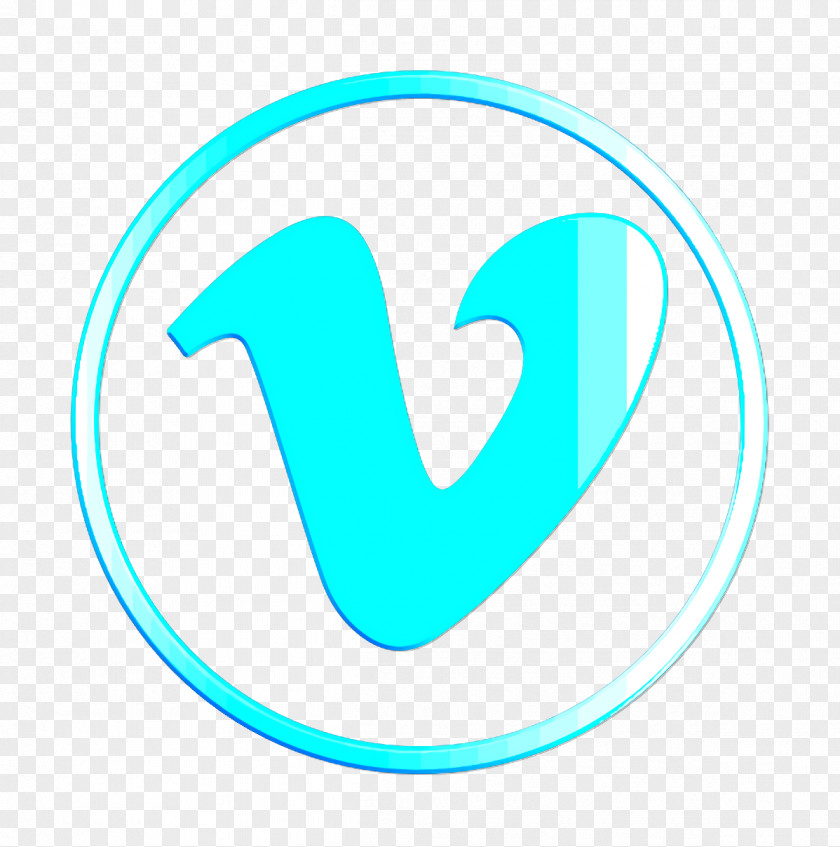 Electric Blue Symbol Vimeo Icon PNG