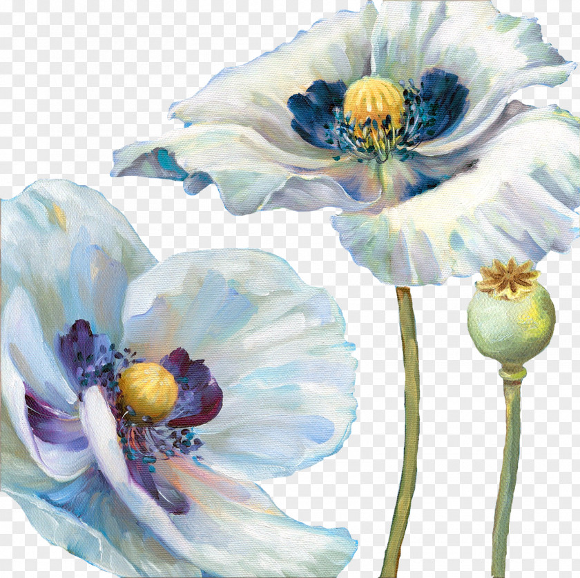 Flower Painting Art Printmaking PNG