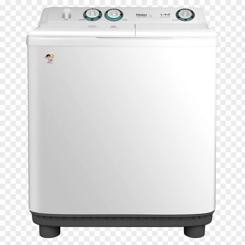 Haier Washing Machine Decorative Design Material Whirlpool Corporation Home Appliance PNG
