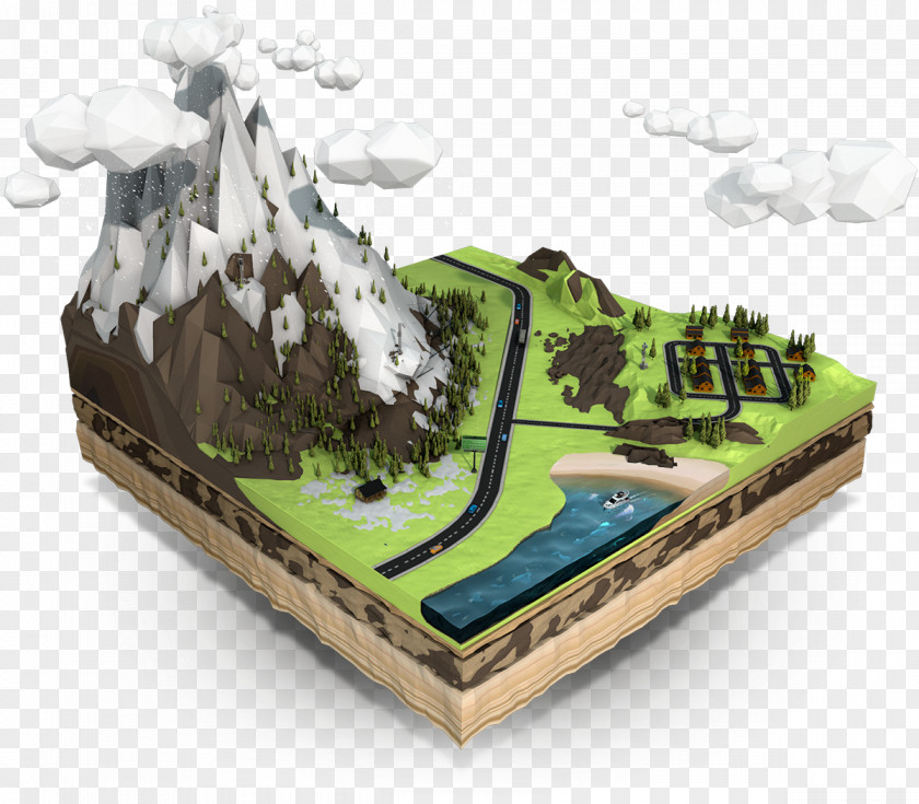 Avalanche Terrain Isometric Graphics In Video Games And Pixel Art Game Projection 3D Computer PNG