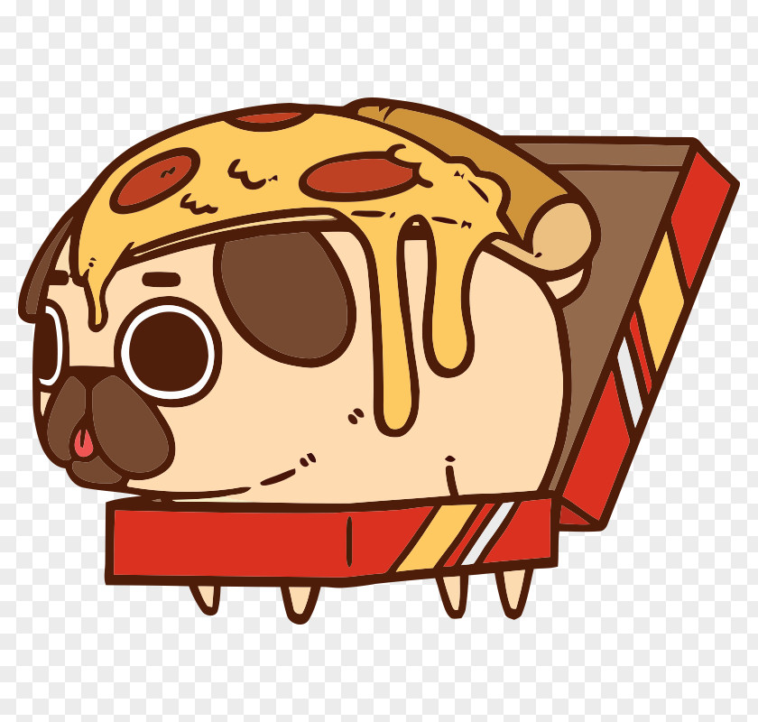 Puppy Pug Burrito Pizza PNG