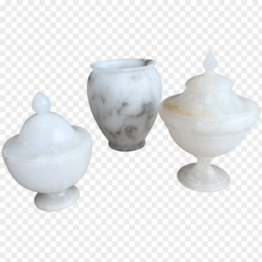 Three-piece Ceramic Vase Tableware PNG