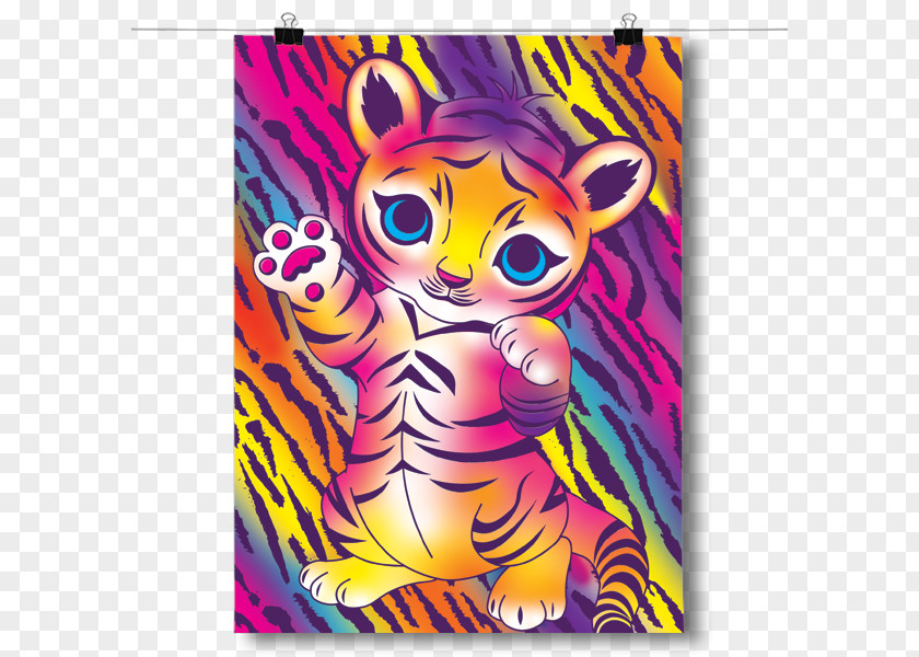 Tiger Whiskers Cat Poster PNG