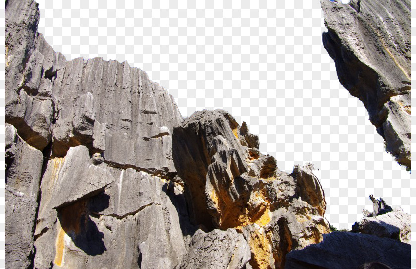 Yunnan Stone Forest Scenic Geology PNG