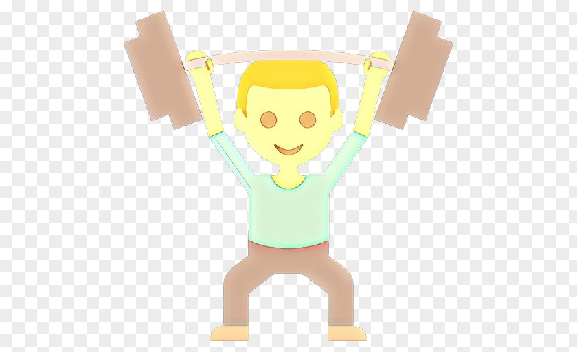 Child Strongman Cartoon PNG