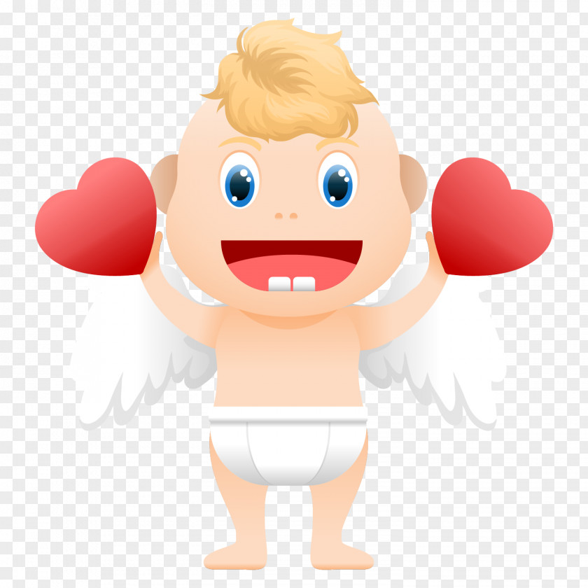 Cute Angel Vector Graphics Image Design Cupid PNG