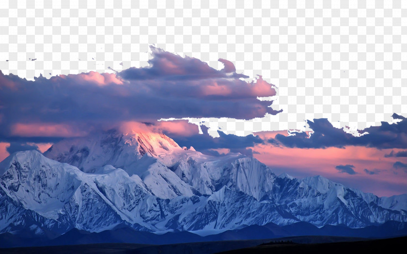 Four Chuan Gongga Mountain Snowy Mount Kangding Xueshan Yushan Hengduan Mountains PNG