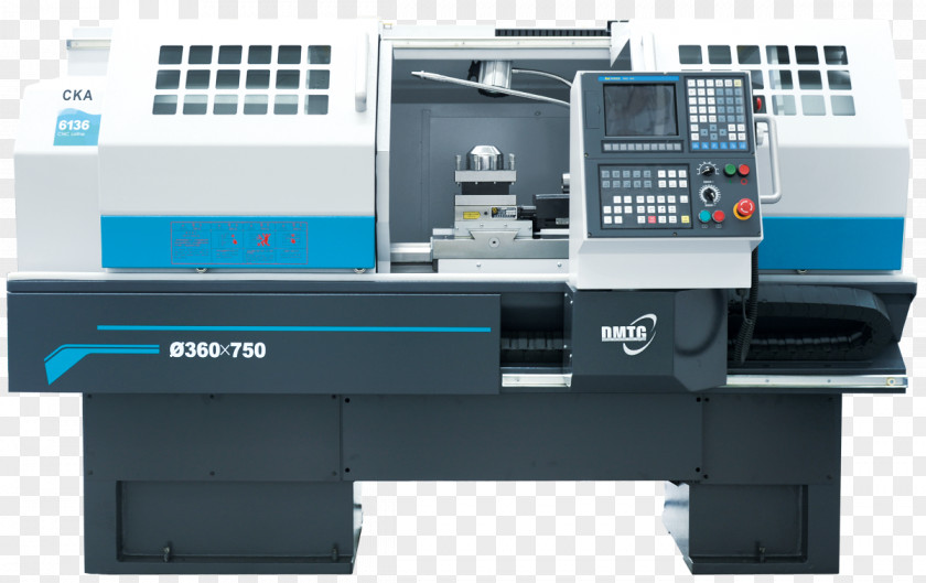 Jet Computer Numerical Control DMTG Lathe Machine Tool PNG