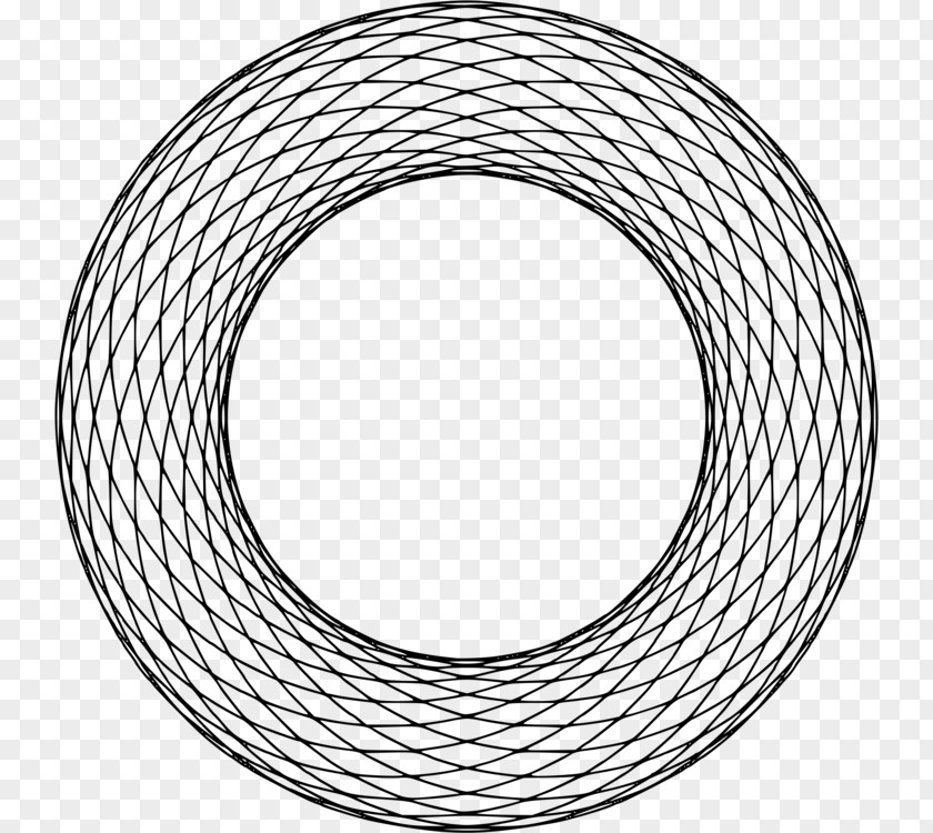 Optics Spinning Dancer Black Circle PNG