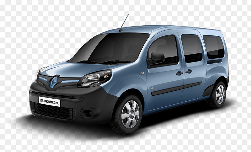 Renault Z.E. Van Kangoo Car PNG