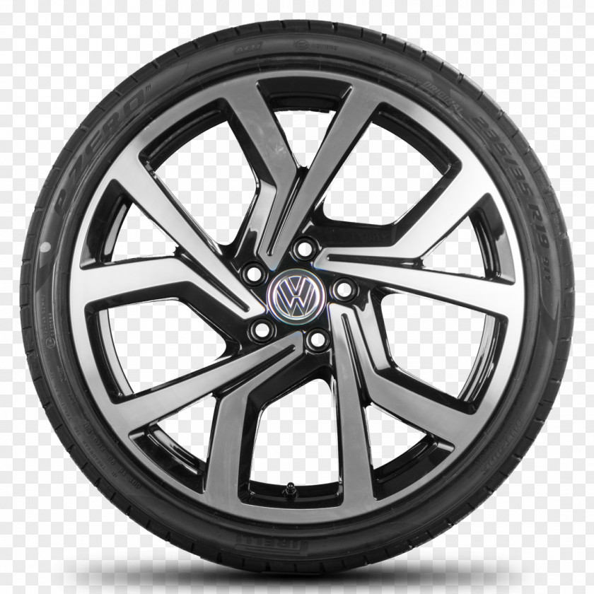 Alloy Wheel Volkswagen Golf Mk7 Car Tire Rim PNG