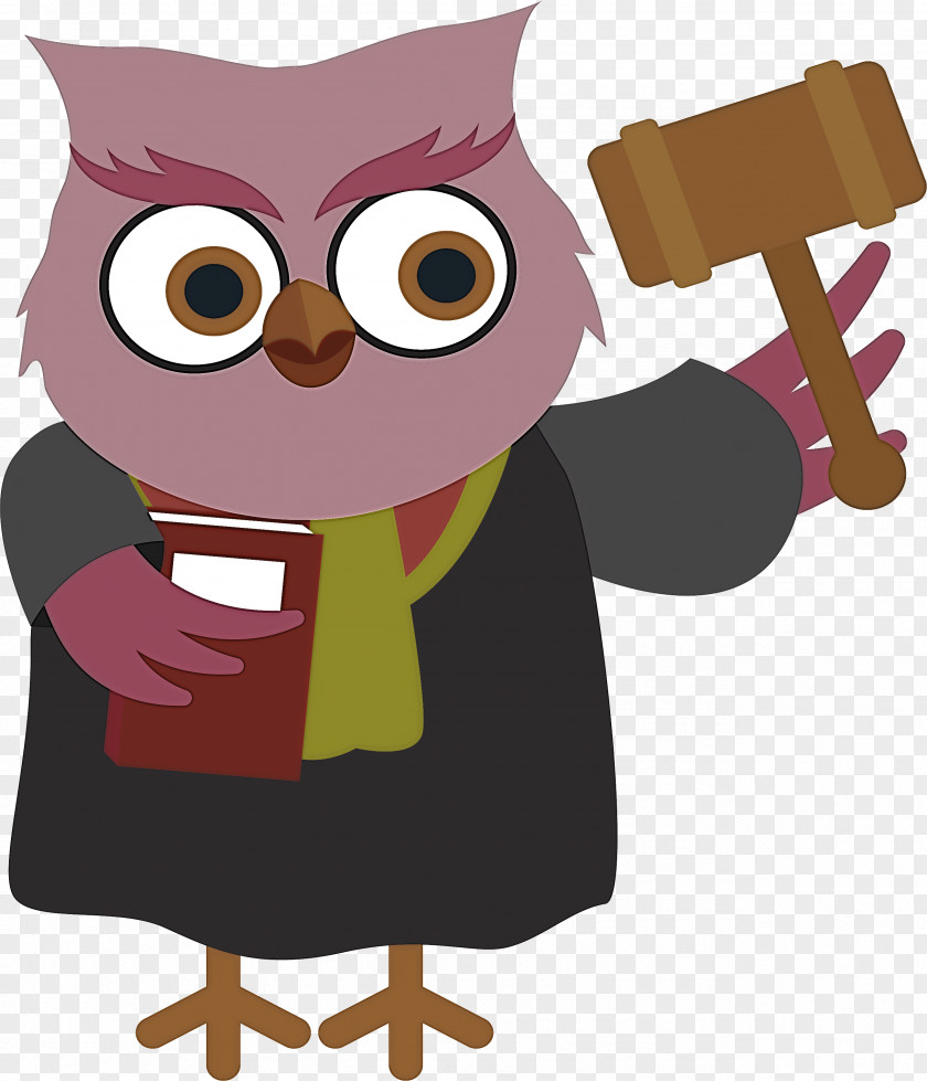 Cartoon Owl Animation PNG